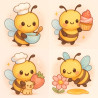 Bee Sticker Pack