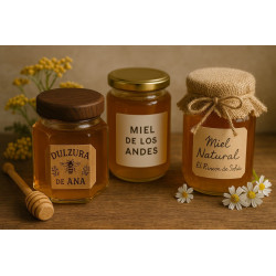 Personalized Honey Jar