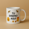Customizable ceramic mug