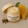 Eye contour with beeswax